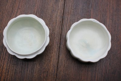 影青釉南瓜盒子