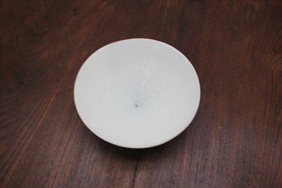 影青釉针挑工刻花斗笠盏