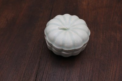 影青釉南瓜盒子