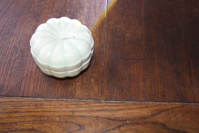 影青釉南瓜盒子