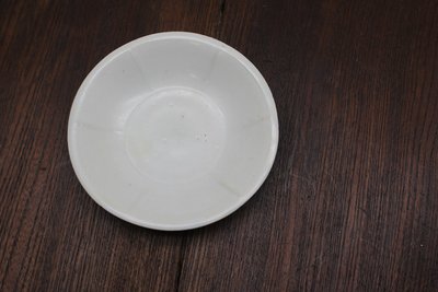 湖田六出筋影青釉盘