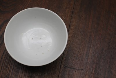 明中甜白釉碗稀见款