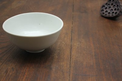 明中甜白釉碗稀见款